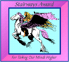 Stairways Award- For Taking Our Minds Higher